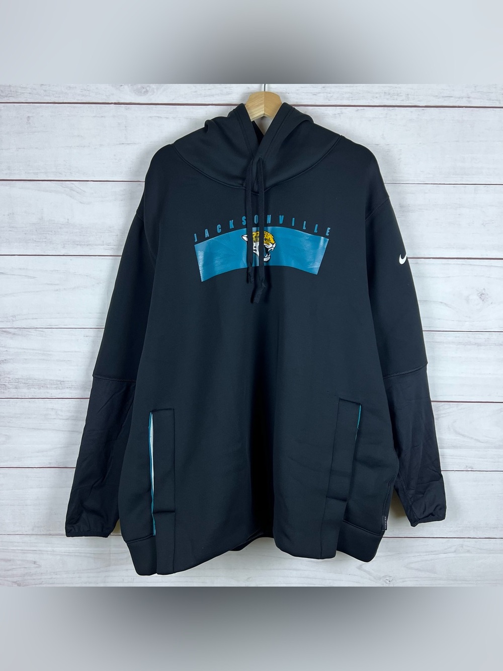 Jacksonville Jaguars Player Team Issued Nike On-Field Hoodie Size 3XL Mens Black